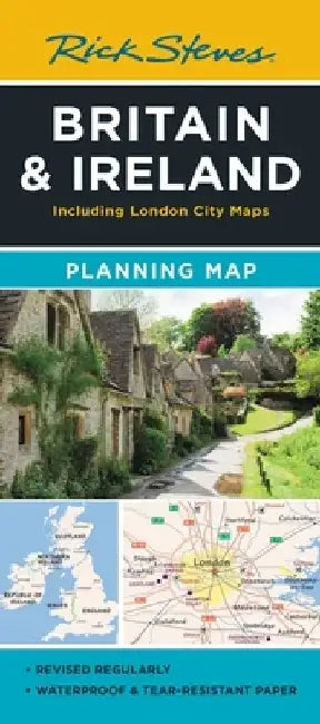 Rick Steves Britain & Ireland Planning Map: Including London City Map by Rick Steves