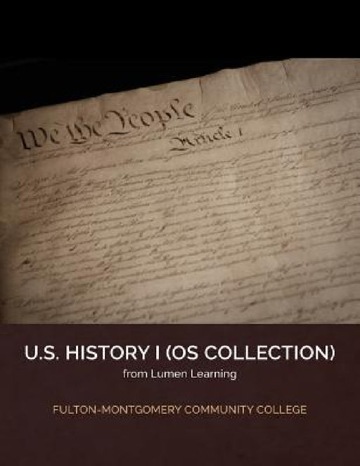American History I by Anna Biel, Lumen Learning Lumen Learning