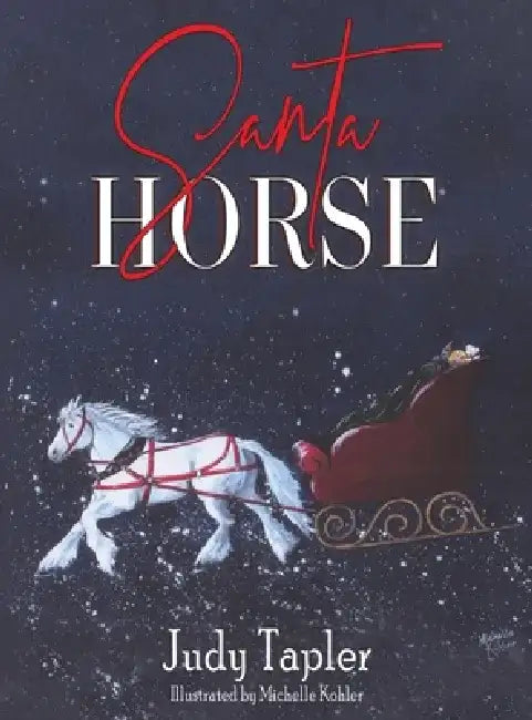 Santa Horse by Judy Tapler