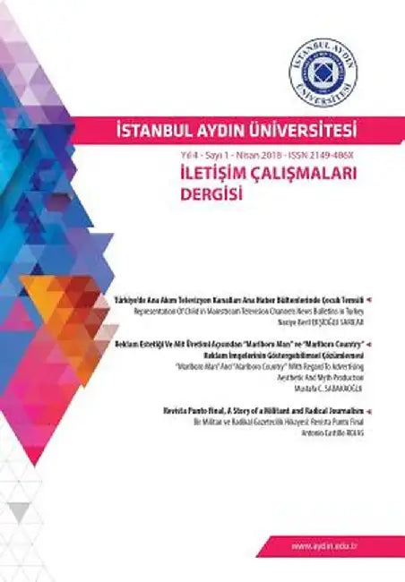 Istanbul Aydin University: Iletisim Calismalari Dergisi by Zeynep Akyar