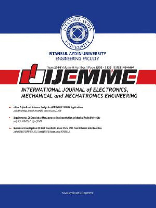 International Journal of Electronics, Mechanical and Mechatronics Engineering (IJEMME) by Hasan Heperkan