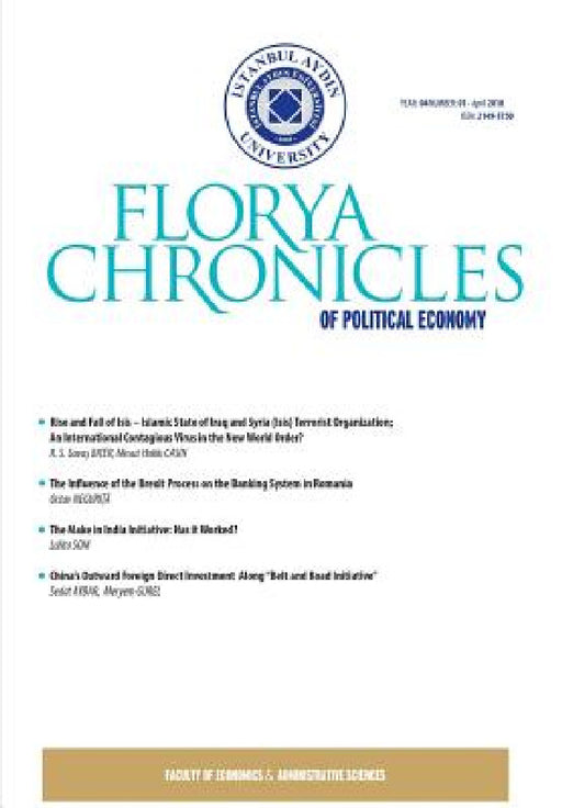 Florya Chronicles of Political Economy: Journal of Faculty of Economics and Administrative Sciences by Zeynep Akyar, Sedat Aybar