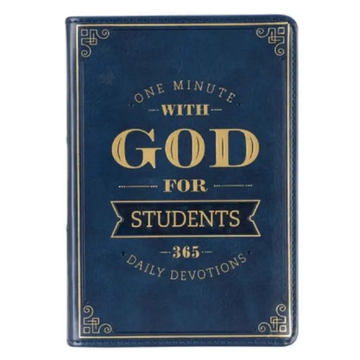 One Minute with God for Students Faux Leather