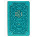 KJV Giant Print Bible Teal Faux Leather