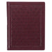 KJV Large Print Note-Taking Bible Burgandy Faux Leather