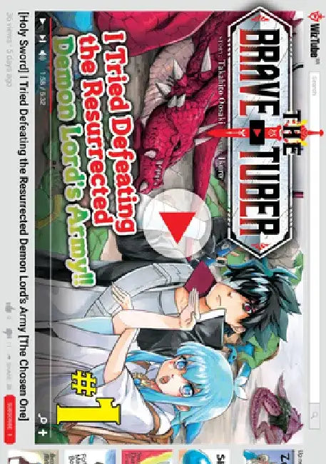 The Brave-Tuber Vol. 1 by Takahito Oosaki