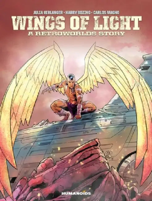 The Angel with Wings of Light by Harry Bozino