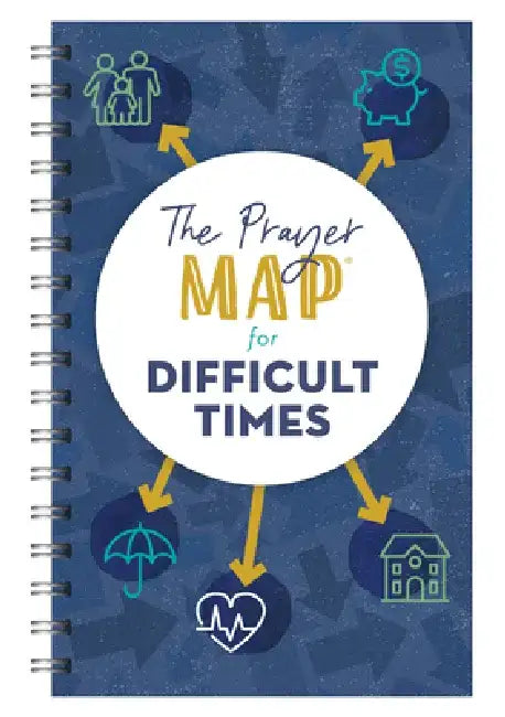 The Prayer Map for Difficult Times by Compiled by Barbour Staff