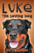 Luke the loving dog by Sia Y. Chandler