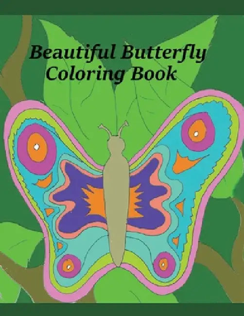 Beautiful Butterflies Coloring Book by Lighthouse Publishing