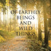 Of Earthly Beings and Wild Things by Arthur E. Soto