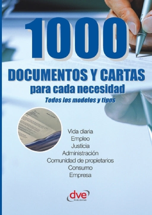 1000 documentos y cartas para cada necesidad by Varios Autores