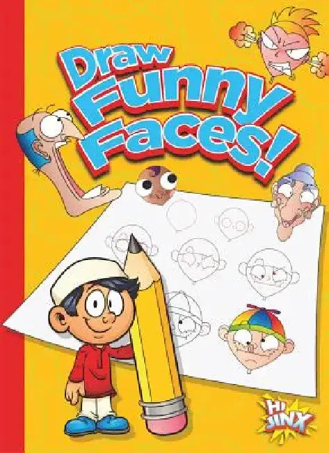 Draw Funny Faces! by Luke Colins