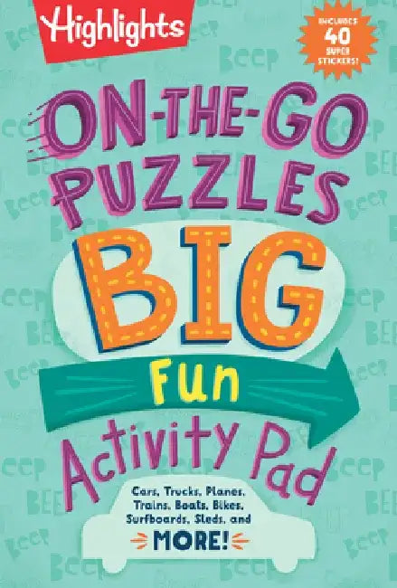 On-The-Go Puzzles Big Fun Activity Pad by Highlights