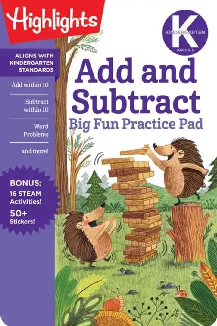 Kindergarten Add and Subtract by Highlights