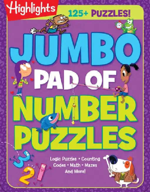 Jumbo Pad of Math Puzzles by Highlights