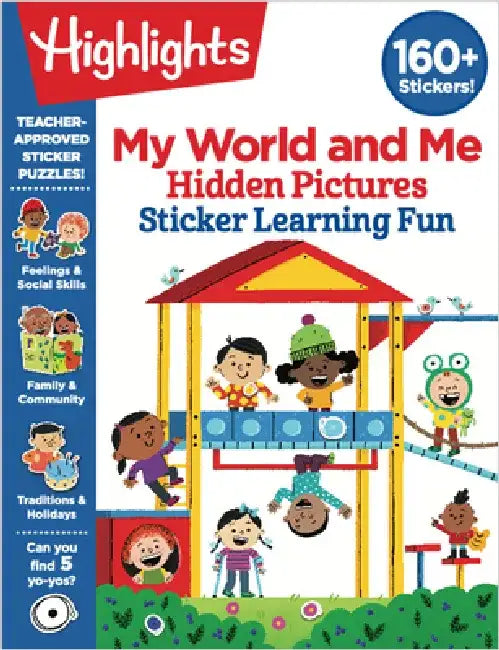Preschool My World and Me Sticker Learning Fun by Highlights Learning