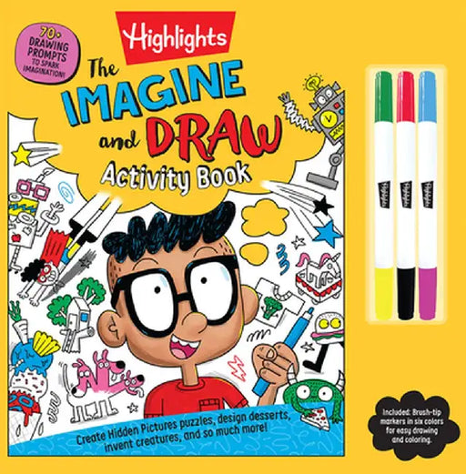 Imagine and Draw Activity Book by Highlights