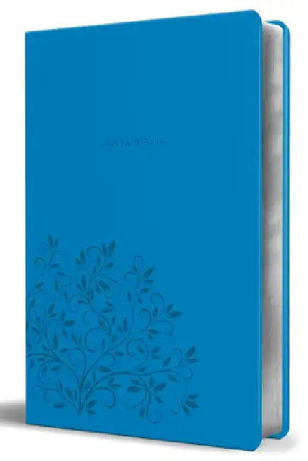 Biblia Reina Valera 1960 Letra Grande. Símil Piel Azul, Tamaño Manual / Spanish Holy Bible Rvr 1960. Handy Size, Large Print, Blue Leathersoft by Reina Valera Revisada 1960