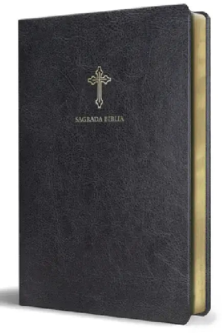 Biblia Católica En Español. Símil Piel Negro, Tamaño Pequeño / Catholic Bible. Spanish-Language, Leathersoft, Black, Compact by Biblia de América