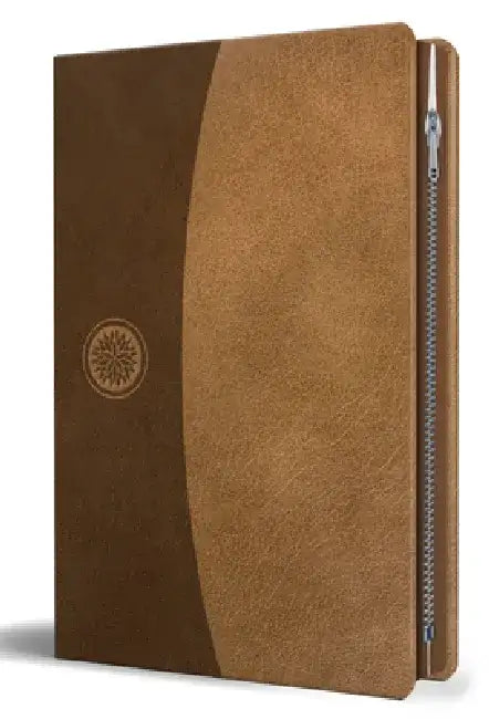 Biblia Reina Valera 1960 Tamaño Grande, Letra Grande Piel Canela Con Cremallera / Spanish Holy Bible Rvr 1960. Large Size Large Print Brown Leather wi by Reina Valera Revisada 1960