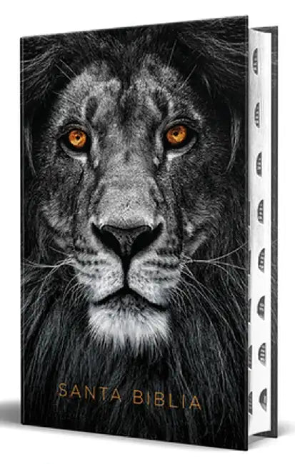 Biblia Rv60 Imágenes Tierra Santa León Con Indice Tapa Dura / Spanish Bible Rvr 1960 Classic Lion of Judah Hardcover with Index - Tierra Santa by Reina Valera Revisada 1960