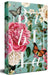 Biblia Rv60 Nombres de Dios Flores Boquet Aqua - Tapa Dura / Boquet Aqua Hardcover by Reina Revisada 1960