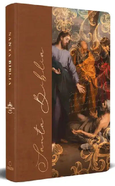Biblia Rvr 1960 Letra Grande, Tamaño Manual, Tapa Dura de Tela Jesús Sana / Span Ish Bible Rvr 1960 Handy Size Large Print Hardcover Cloth Jesus Heals by Reina Valera Revisada 1960