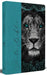 Biblia Rvr 1960 Letra Grande, Tamaño Manual, Tapa Dura de Tela León Aguamarina / Spanish Bible Rvr 1960 Handy Size Large Print Hardcover Cloth Lion Aq by Reina Valera Revisada 1960