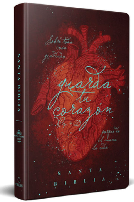 Biblia Reina Valera 1960 Letra Grande, Tapa Dura, Tamaño Manual Corazón (Marrón) / Spanish Bible Rvr 1960 . Handy Size, Large Print, Hardcover, (Brown by Reina Valera Revisada 1960