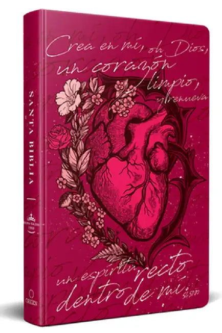 Biblia Rvr60 Nombres de Dios Crea En Mí Un Corazón Puro (Rosada) - Tapa Dura by Reina Valera Revisada 1960