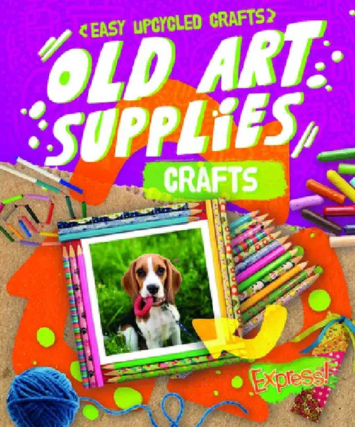 Old Art Supplies Crafts by Rebecca Sabelko