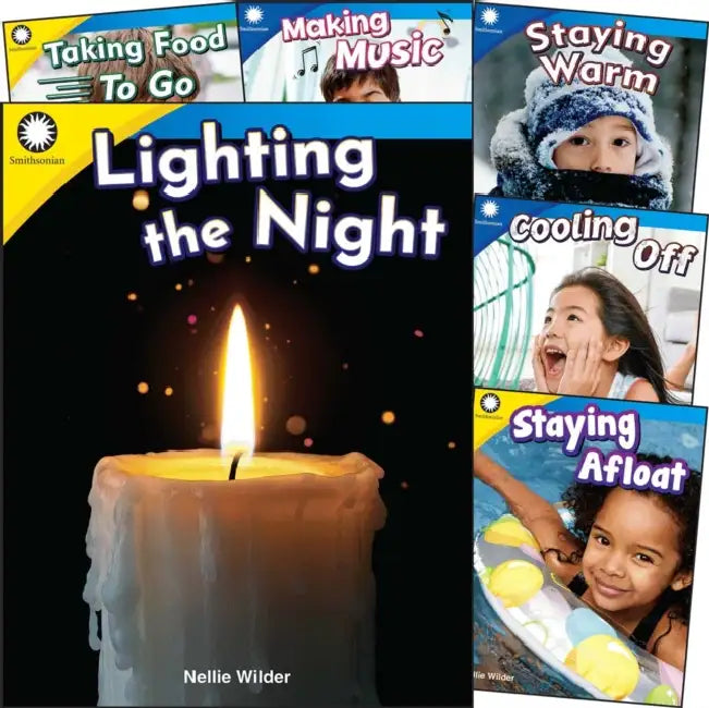 Smithsonian Informational Text: History & Culture Grades K-1: 6-Book Set by Multiple Authors