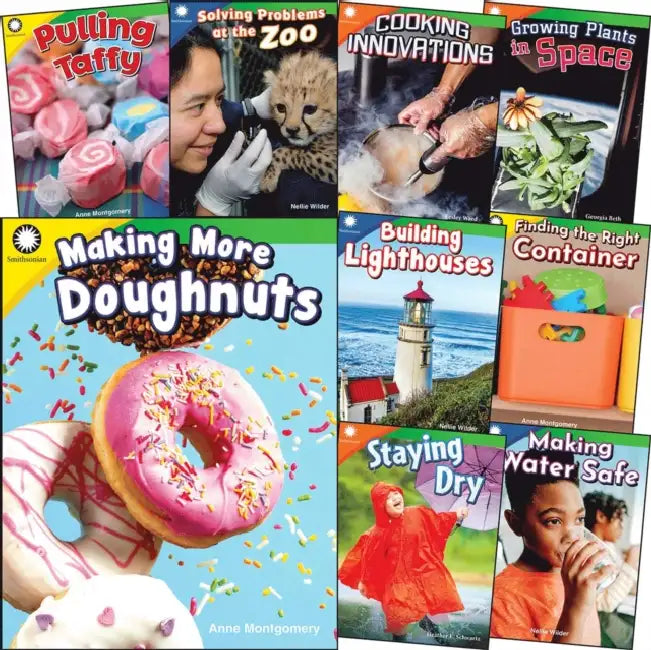 Smithsonian Informational Text: Creative Solutions Grades K-2: 9-Book Set by Multiple Authors