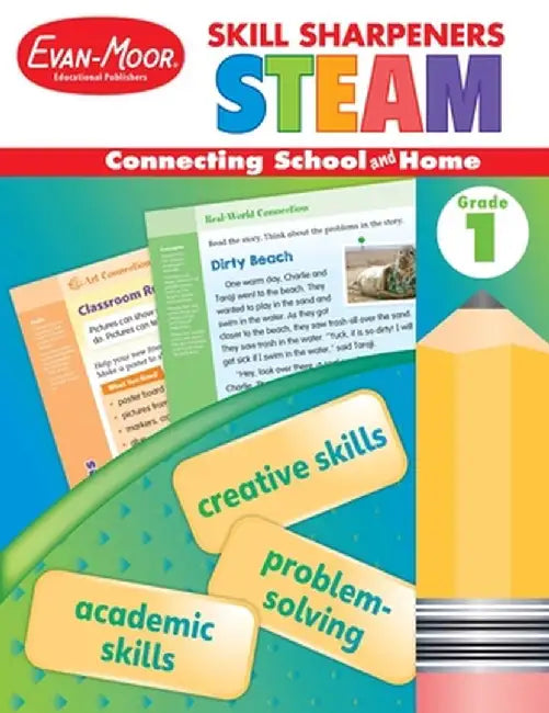 Skill Sharpeners: Steam, Grade 1 by Evan-Moor Educational Publishers