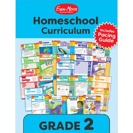 Homeschool Curriculum, Grade 2 by Evan-Moor Educational Publishers
