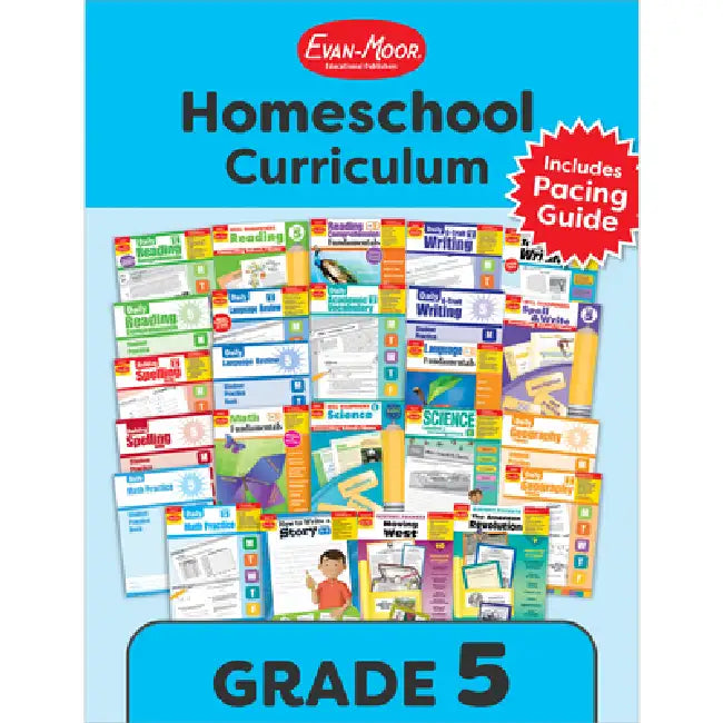 Homeschool Curriculum, Grade 5 by Evan-Moor Educational Publishers
