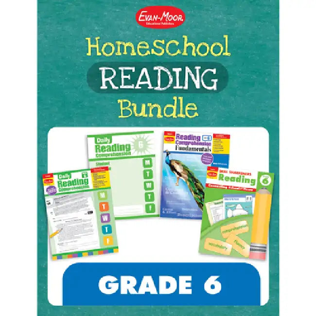 Homeschool Reading Bundle, Grade 6 by Evan-Moor Educational Publishers
