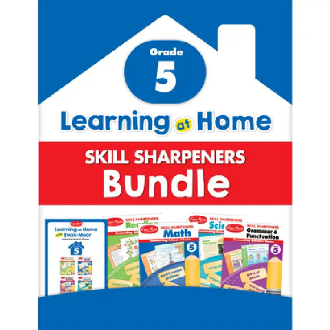 Learning at Home Bundle, Grade 5 by Evan-Moor Educational Publishers
