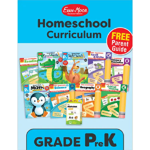 Homeschool Curriculum, Grade Prek by Evan-Moor Educational Publishers