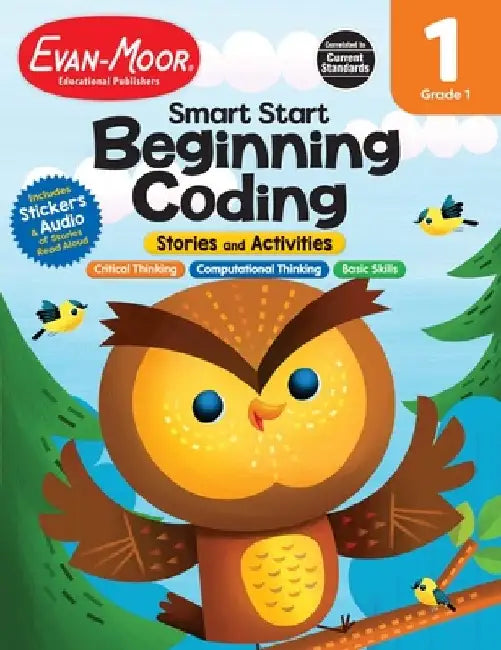 Smart Start: Beginning Coding Stories and Activities, Grade 1 by Evan-Moor Educational Publishers