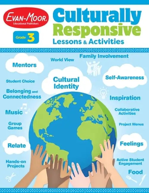 Culturally Responsive Lessons & Activities, Grade 3 Teacher Resource by Evan-Moor Corporation