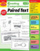 Reading Comprehension: Paired Text, Grade 1 Teacher Resource by Evan-Moor Corporation