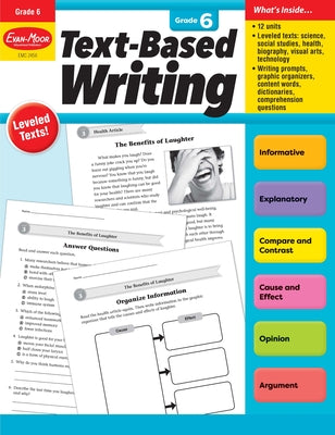 Text-Based Writing, Grade 6 Teacher Resource by Evan-Moor Corporation