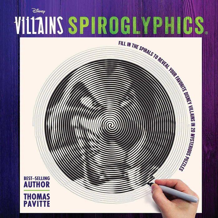 Disney Villains: Spiroglyphics by Thomas Pavitte