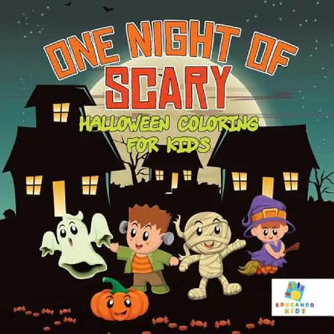 One Night of Scary - Halloween Coloring for Kids by Educando Kids