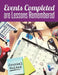 Events Completed Are Lessons Remembered - Journal Guided by Planners &. Notebooks Inspira Journals