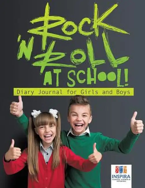 Rock 'n Roll at School! - Diary Journal for Girls and Boys by Planners &. Notebooks Inspira Journals