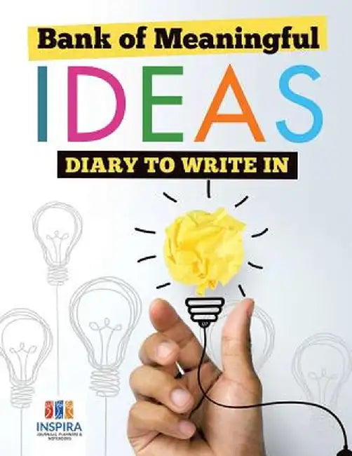 Bank of Meaningful Ideas - Diary to Write in by Planners &. Notebooks Inspira Journals