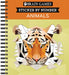 Sticker by Number Animals: Brain Games by Publications International Ltd